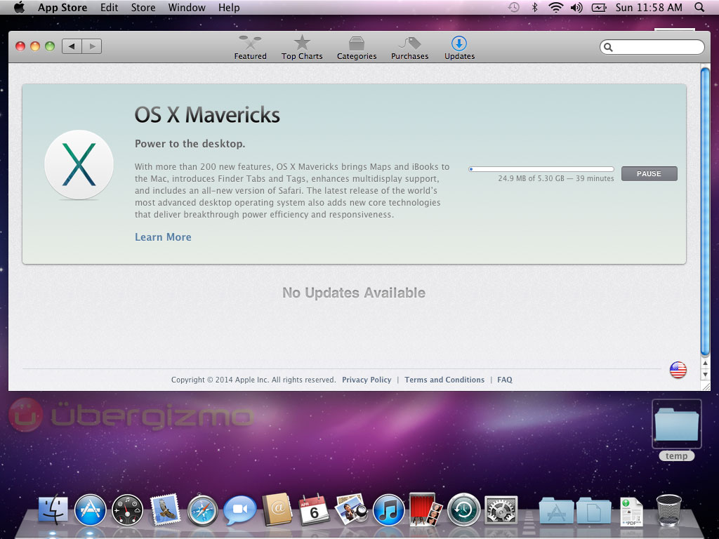 Mac os mavericks download for windows xp